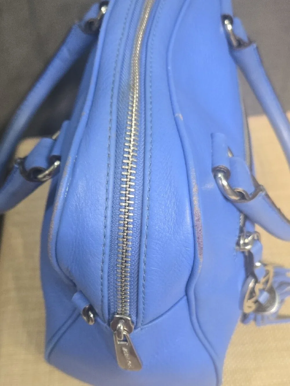 Michael Kors leather satchel